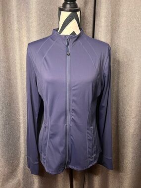 Women's Zip-Front Performance Jacket - Navy
